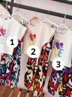 کراپ و شلوار لاو